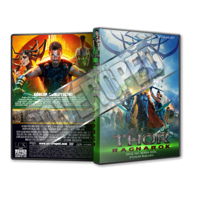 Thor Ragnarok V1 2017 Cover Tasarımı (Dvd cover)